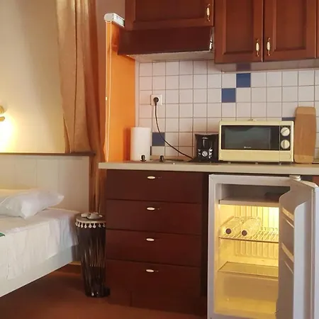 شقة Studio At Ormos Kardianis 60 M Away From The Beach With Sea View Furnished Terrace And Wifi *